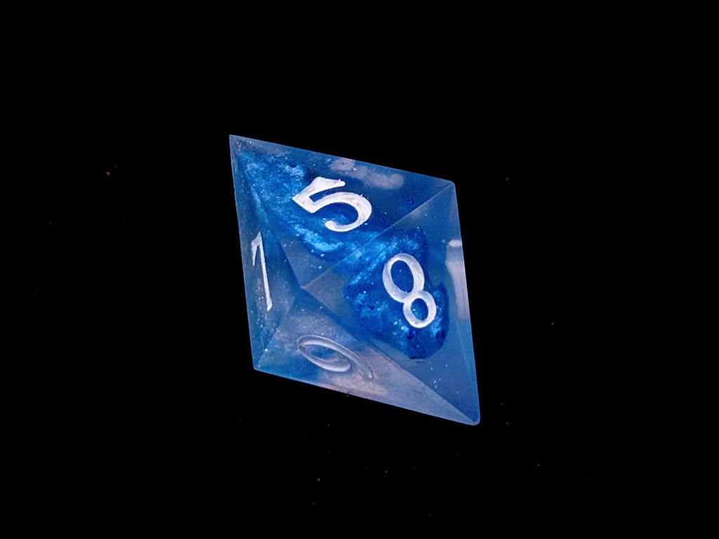 Brona's Bloom - Sharp Edge Resin D&D Dice Set