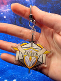 Paladin D&D Acrylic Class Keychain - Dungeons and Dragons Inspired Accessories