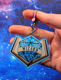 Wizard D&D Acrylic Class Keychain - Dungeons and Dragons Inspired Accessories