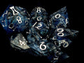 Wrath of the Kraken - Handmade Sharp Edge Resin D&D Dice Set