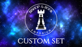 Custom Sharp Edged Resin Dice Set for Jess