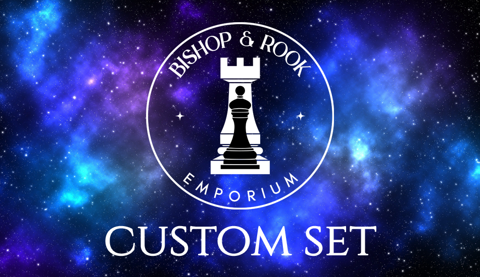 Custom Sharp Edged Resin Dice Set for Jess