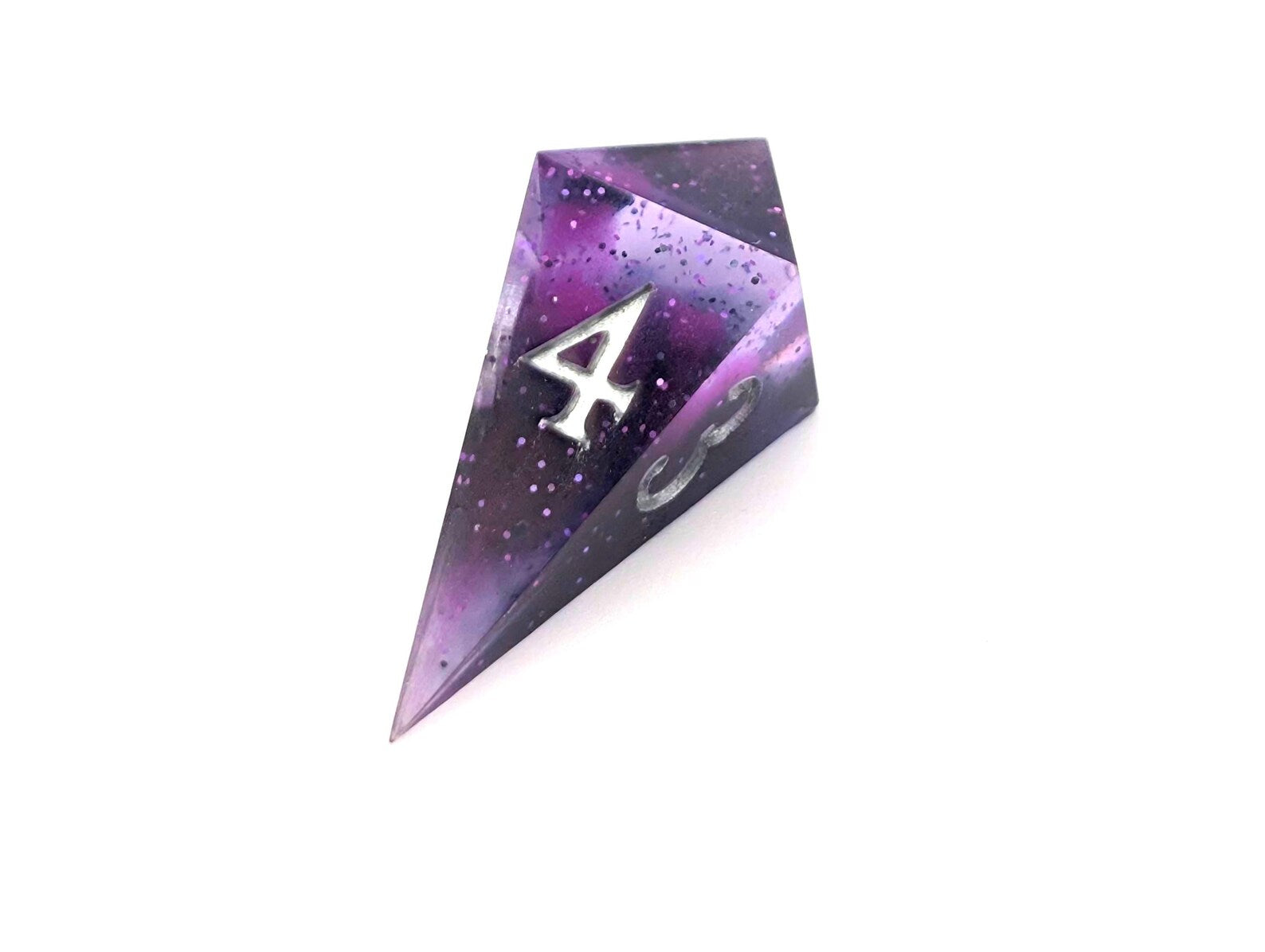 Twilight Wildfire - Sharp Edge Resin D&D Dice Set