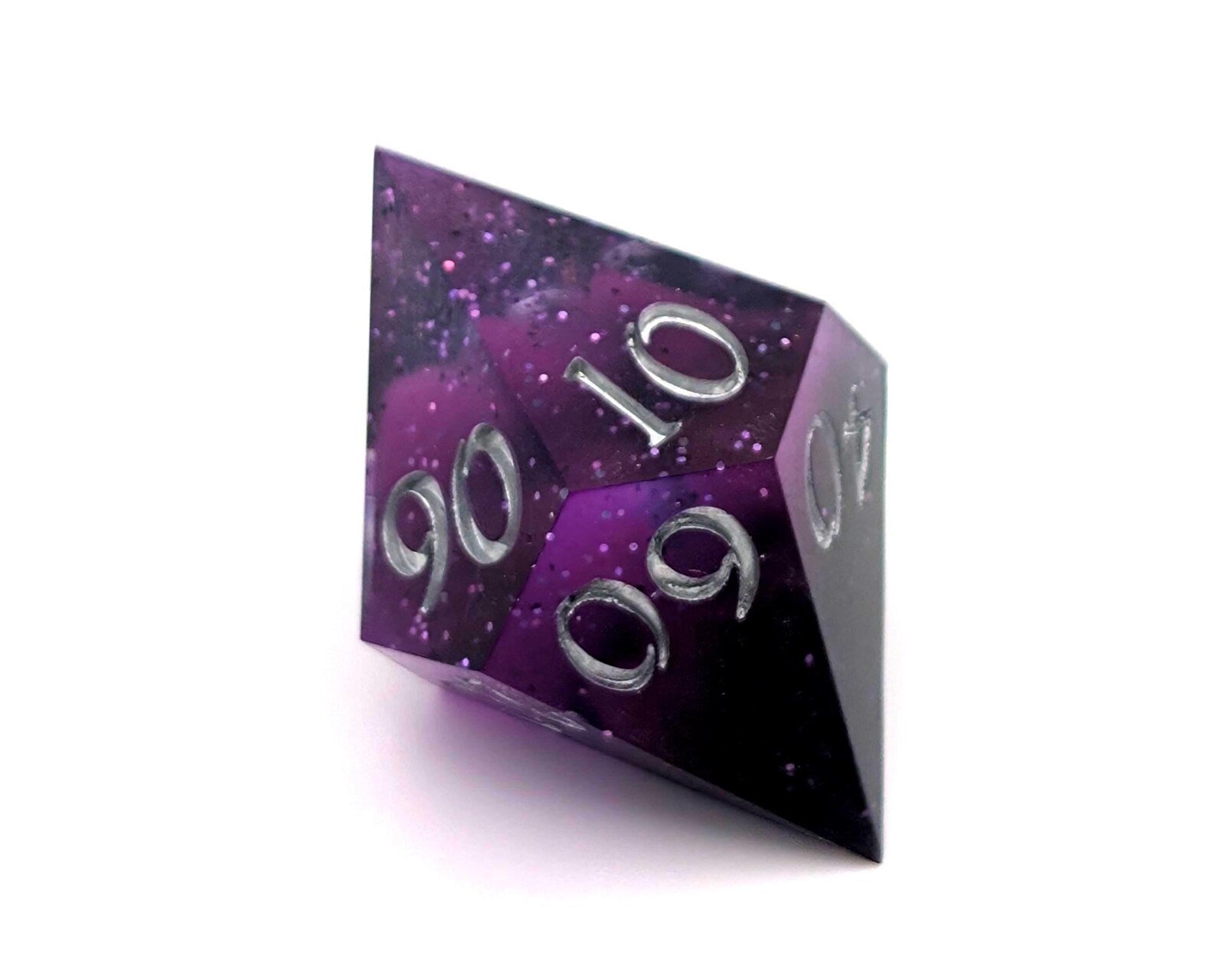 Twilight Wildfire - Sharp Edge Resin D&D Dice Set