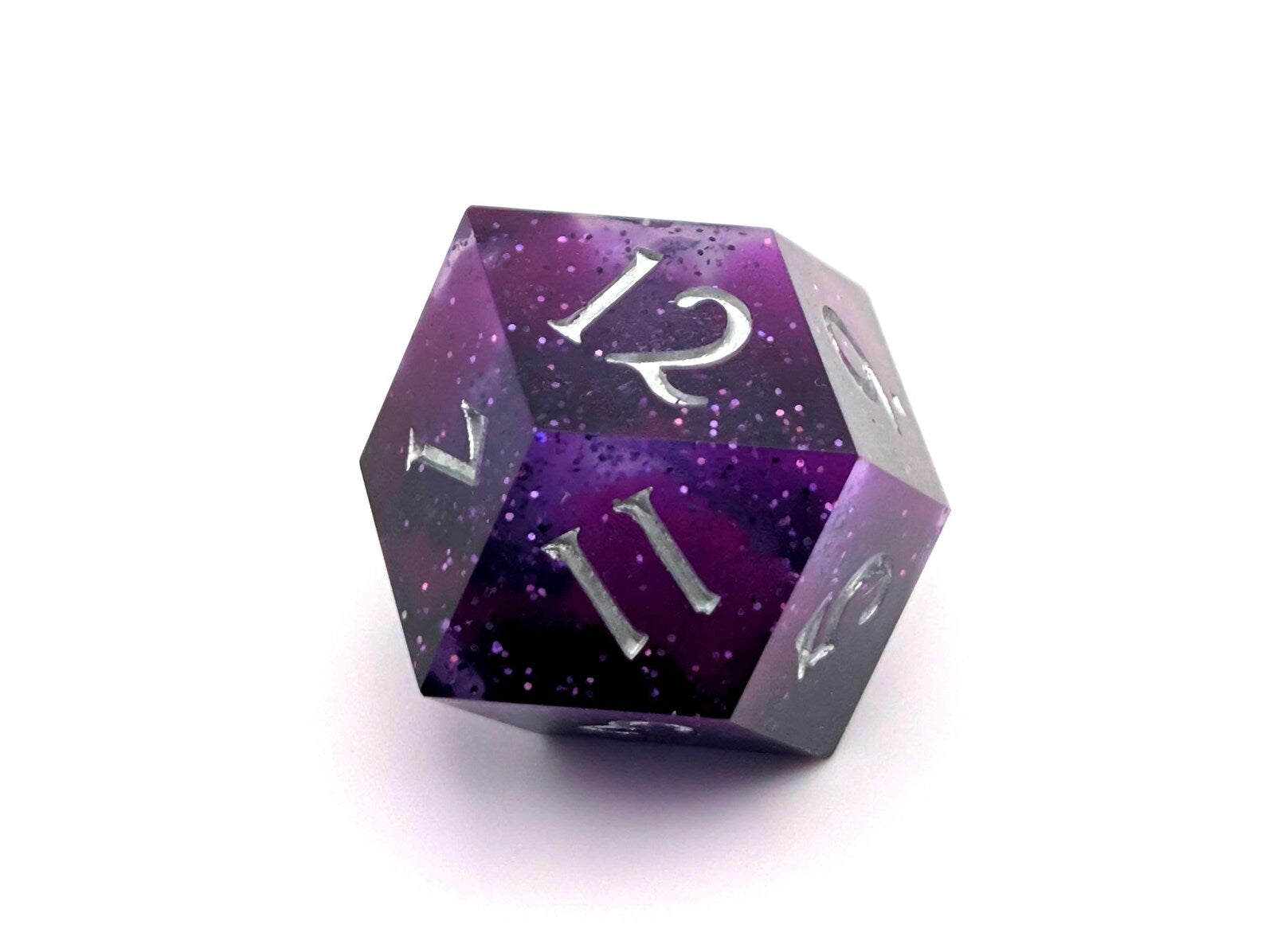 Twilight Wildfire - Sharp Edge Resin D&D Dice Set