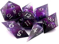 Twilight Wildfire - Sharp Edge Resin D&D Dice Set