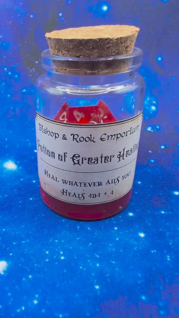 D&D Greater Healing Potion Tabletop Prop
